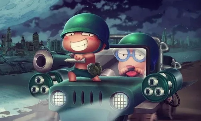 (炮炮兵 动画)炮炮兵动漫:生死一搏!全力击退美国鬼子