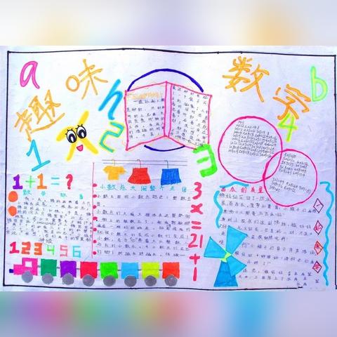 (数学大咖手抄报)数学大富翁手抄报图片:让数学成为你的致富密码!